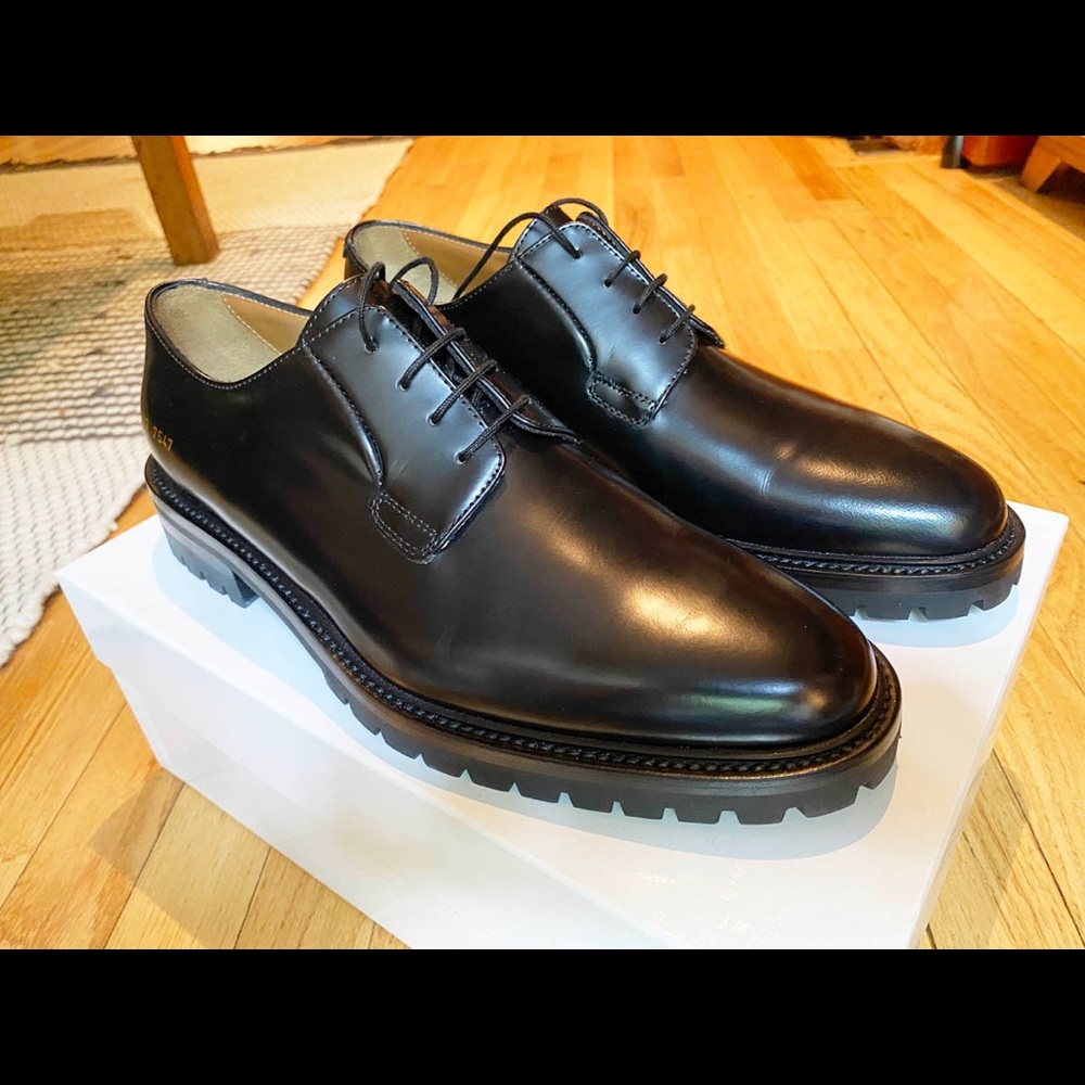 Common Projects Derby Lug Sole NEVER WORN